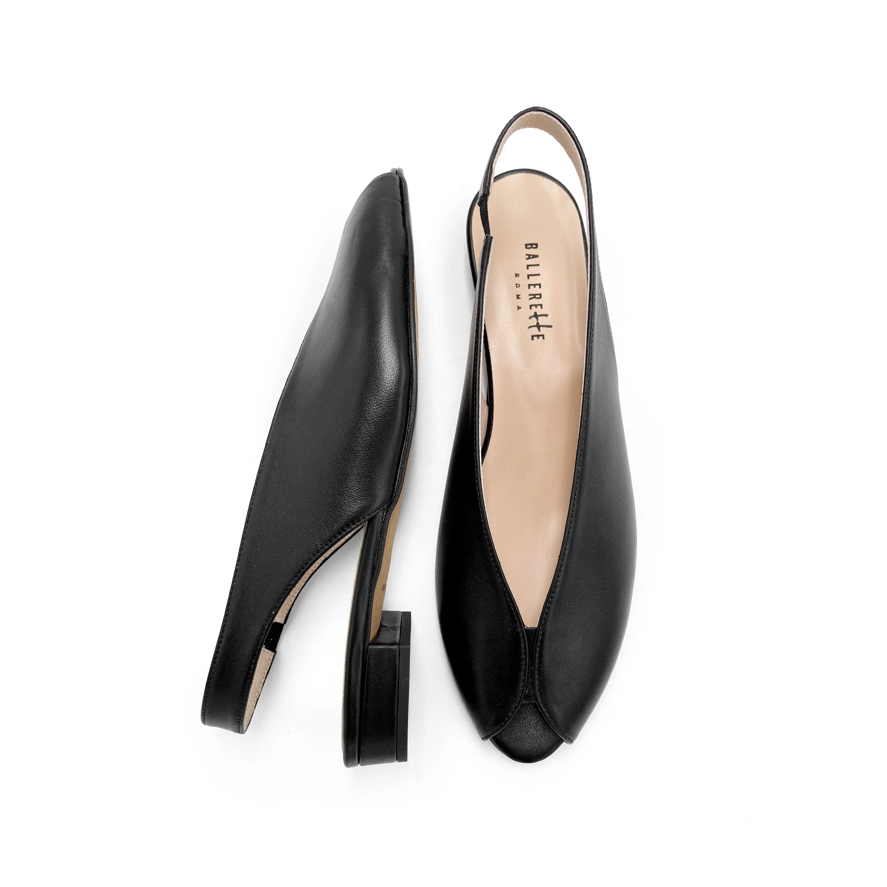 Mid heeled ballet flats, Italian crafsmanship | BallereTTe