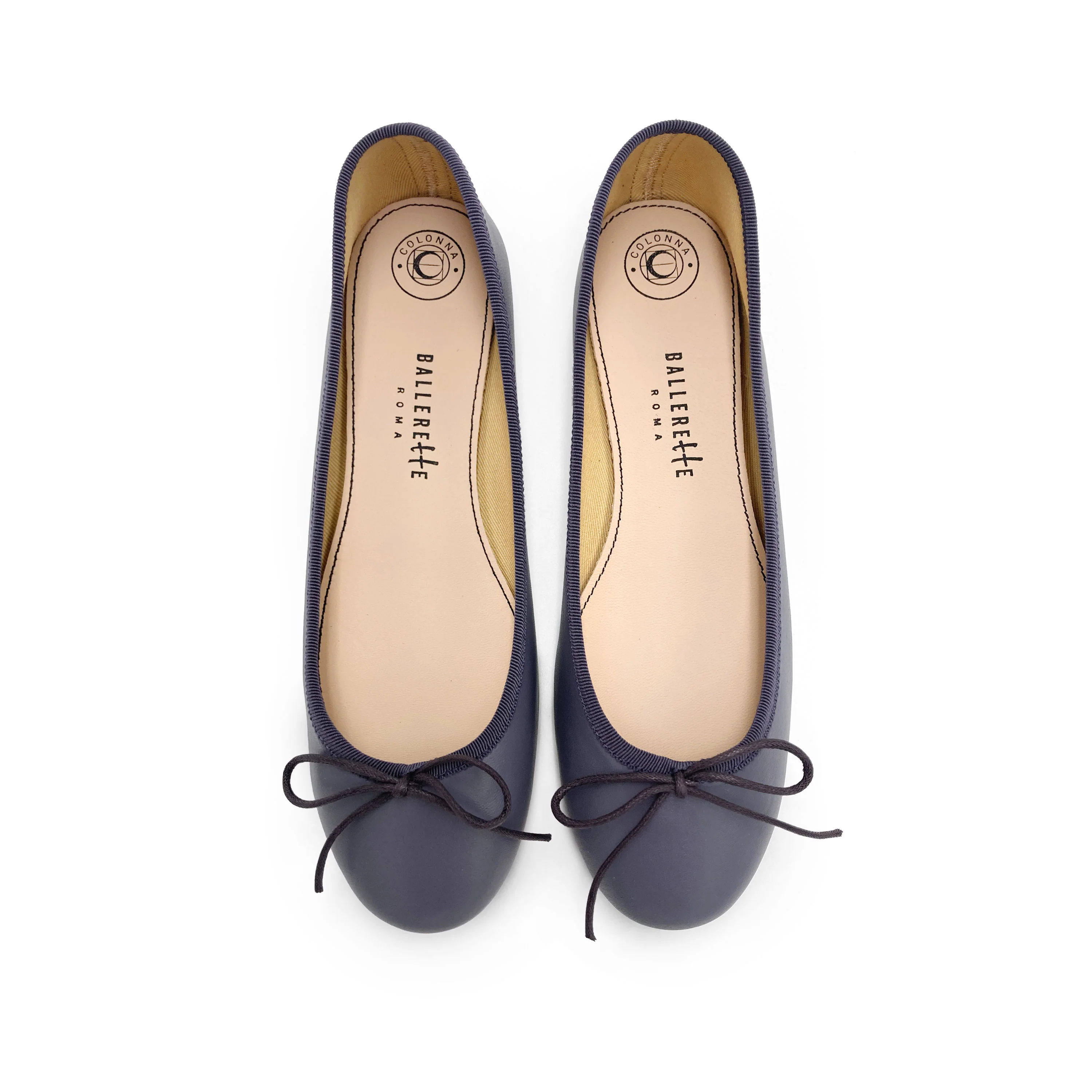 Classic suede and leather ballet flats, Made in Italy | BallereTTe
